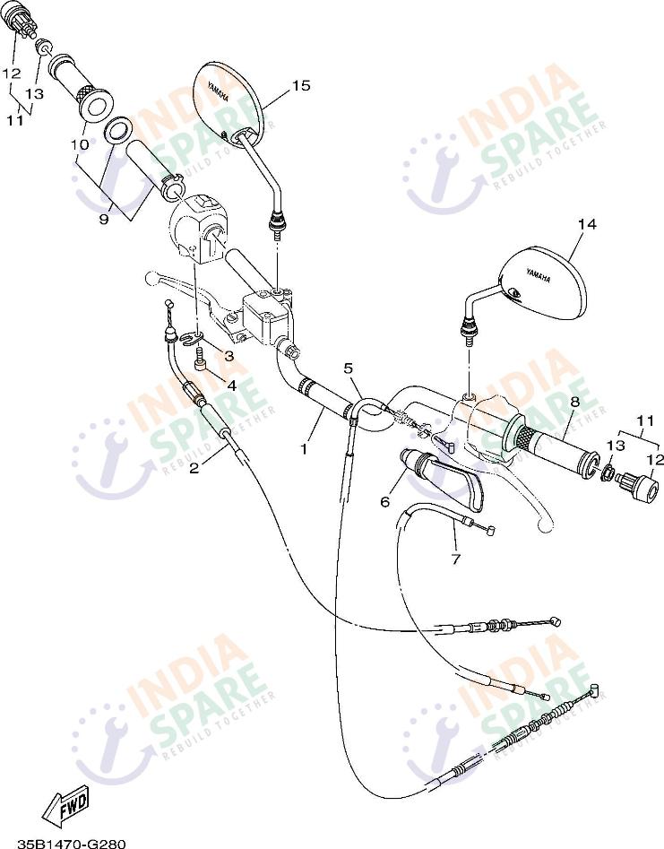 STEERING HANDLE & CABLE